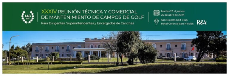 La Asociación Argentina de Golf anuncia la Reunión Técnica y Comercial del Mantenimiento de Campos