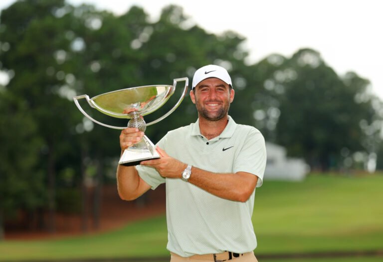 Scottie Scheffler cierra un año fantástico con el título de la FedExCup